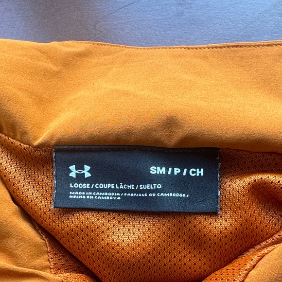 Under Armour Burnt Orange Full-Zip Jacket - Picture 2 of 5